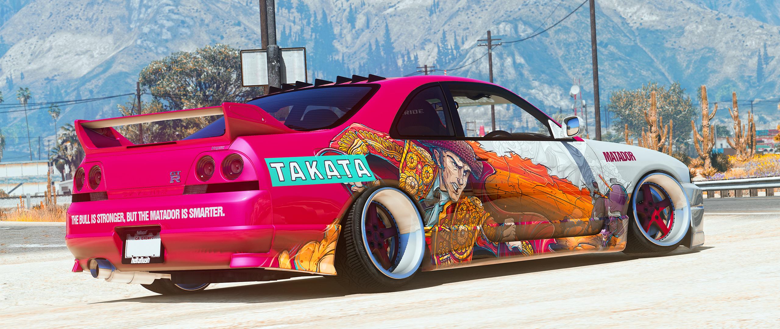 Nissan Gtr R33 Matador Vinyl Gta5 7937